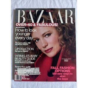 HARPER'S BAZAAR August 1988 - Jacqueline Bisset, Liza Minelli